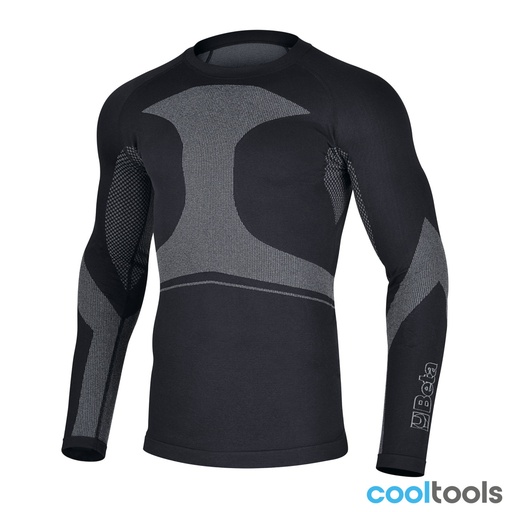 Beta | 7997GN | Stretch ondershirt met lange mouwen, van grafeen