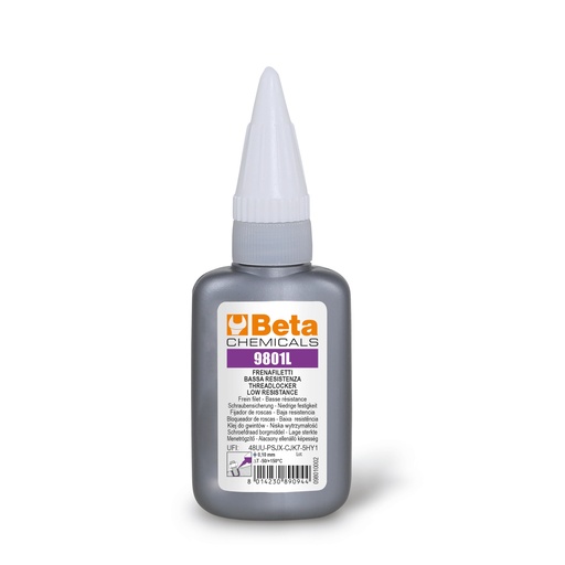 Beta | 9801L | Schroefdraadborgmiddel lage sterkte