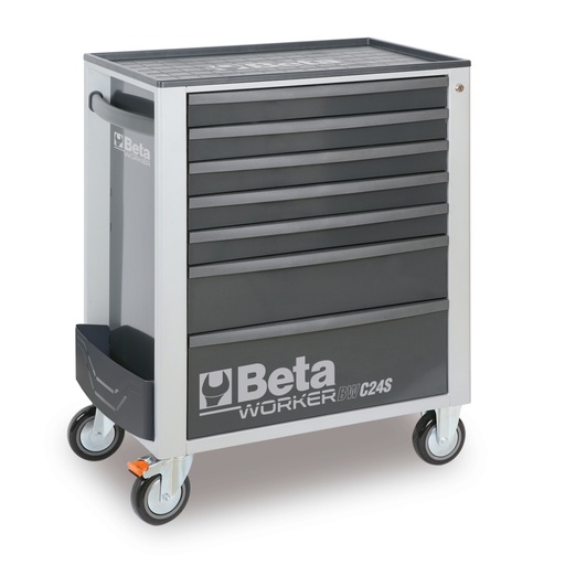 Beta | 2400S 7/AUTO | Verrijdbaar ladeblok met 7 laden en 262-delig assortiment