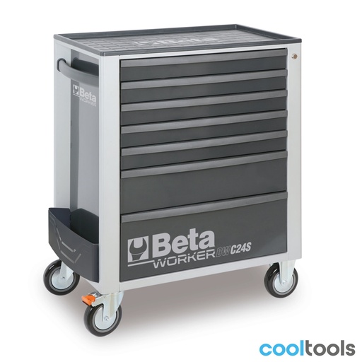 Beta | 2400S 7/E-M | Gereedschapswagen met 7 laden en 309-delig assortiment | 024006324