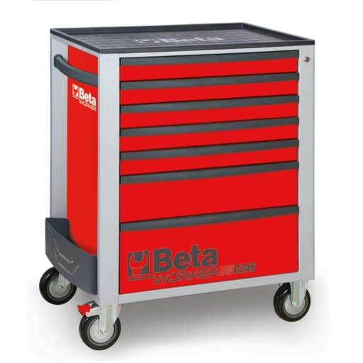 Beta | 2400S 7/E-S | Gereedschapswagen met 7 laden en 240-delig assortiment