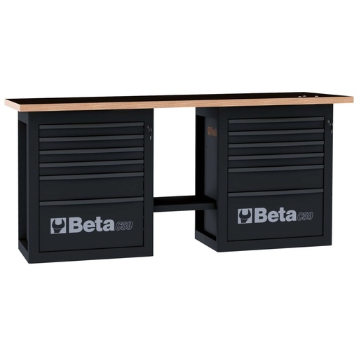 Beta | C59B | Endurance werkbank met 2 ladenblokken met 6 laden