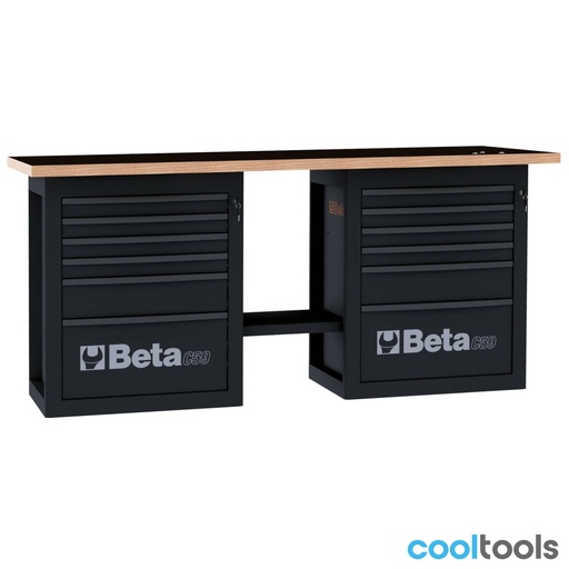 Beta | C59B | Endurance werkbank met 2 ladenblokken met 6 laden