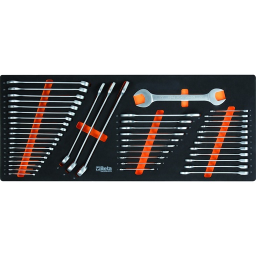 Lade 1 - Steeksleutels & Ringsleutels (45 tools)