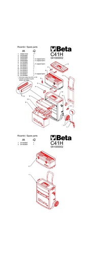 Bovenste Module Oranje voor C41MS/O