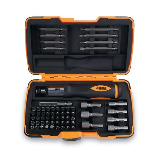 Beta | BW 861MIX/C62 | 60 magnetische dopsleutelbits en 2 accessoires in koffer