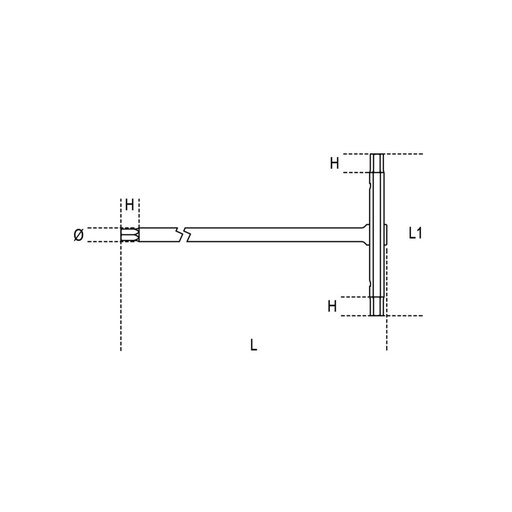 Beta | 951TX | T-sleutel met Torx® profiel op drie zijden
