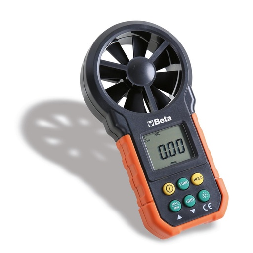 Beta | 1760WM | Digitale windmeter met ventilatorsensor, schokbestendige behuizing | 017600800