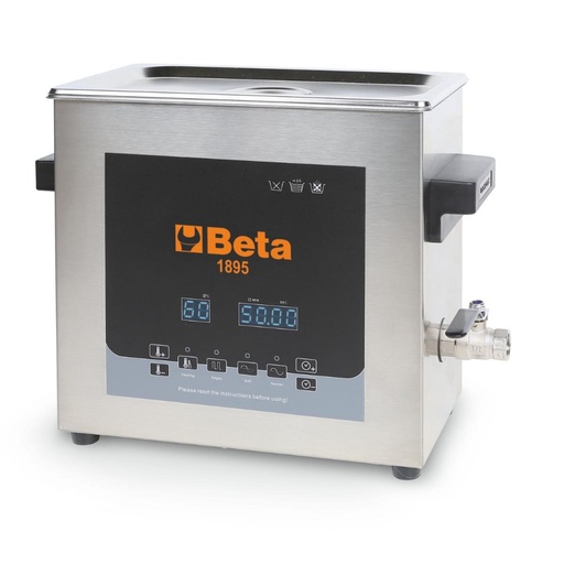 Beta | 1895/27 | Ultrasone reinigingstank, 27 liter | 018950270