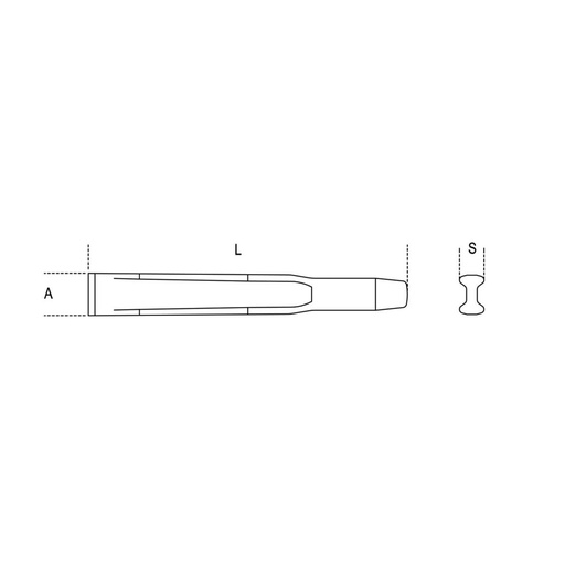 Beta | 35 | Koudbeitel geprofileerd model