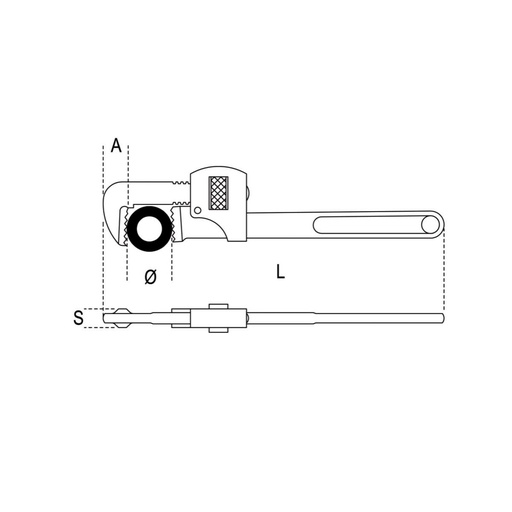 Beta | 360 | Pijpentang, Stillson-model