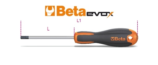 Beta | 1205E/ES | Evox schroevendraaiers voor schroeven met binnenzeskant profiel