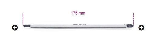 Beta | 1281PH | Omkeerbare schroevendraaierklingen voor Phillips® kruiskopschroeven
