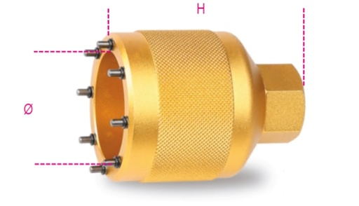 Beta | 3074O | Voorvorksleutel voor Öhlins elektronische uitvoering | 030740001