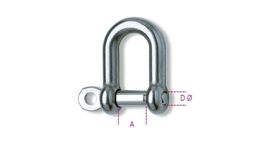 Beta | 8225 | D-sluiting, RVS AISI 316