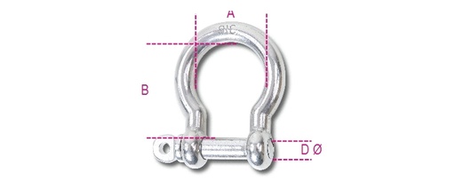Beta | 8228 | Harpsluiting, RVS AISI 316