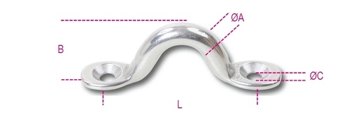 Beta | 8290 | Beugel, RVS AISI 316