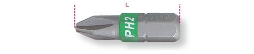 Beta | 860PH | Bits voor kruiskopschroeven met Phillips profiel, gekleurd