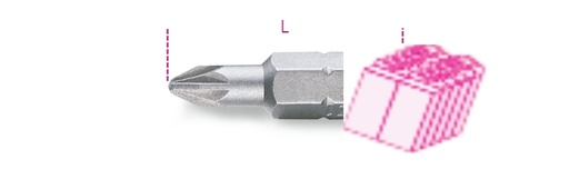 Beta | 861PZ/C | Bits voor Pozidriv-Supadriv kruiskopschroeven