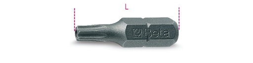 Beta | 861RTX | Bits voor Tamper Resistant Torx schroeven