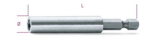 Beta | 882M | Bithouder met borgring voor bits 5,5 mm aansluiting en 1/4" aansluiting | 008820005