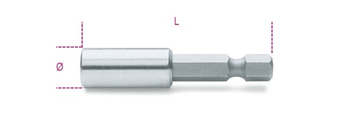 Beta | 882M1 | Bithouder met borgring voor bits 5,5 mm aansluiting en 1/4" aansluiting | 008820006