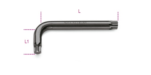 Beta | 97TX | Haakse stiftsleutels voor Torx schroeven