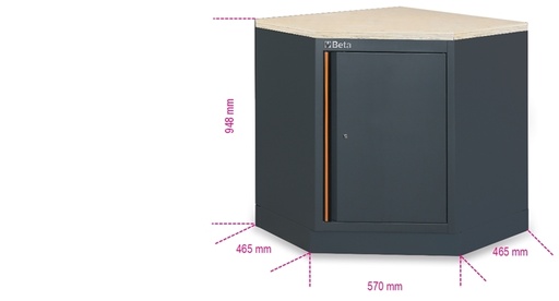 Beta | C45PRO | Onderste hoekmodule | 2.0 CAI/W | 045002402