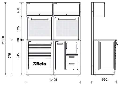 Beta | RSC50 | Werkplaatsinrichting | RSC50 2.0 A | 050001006