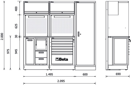 Beta | RSC50 | Werkplaatsinrichting | RSC50 2.0 C | 050001016