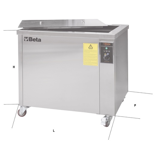 Beta | 1895/157 | Ultrasone reinigingstank, 157 liter | 018950357