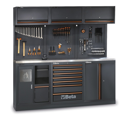 Beta | C45PRO | Werkplaatsinrichting AX met 157 universele gereedschappen + gratis JBL PartyBox Stage 320 | 2.0 AX/157UT | ZNLDEC032