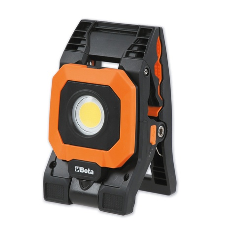 Beta | 1838CLAMP | Oplaadbare LED-werklamp met klem, 4 lichtsterktes + gratis LEGO McLaren-raceauto | ZNLDEC038