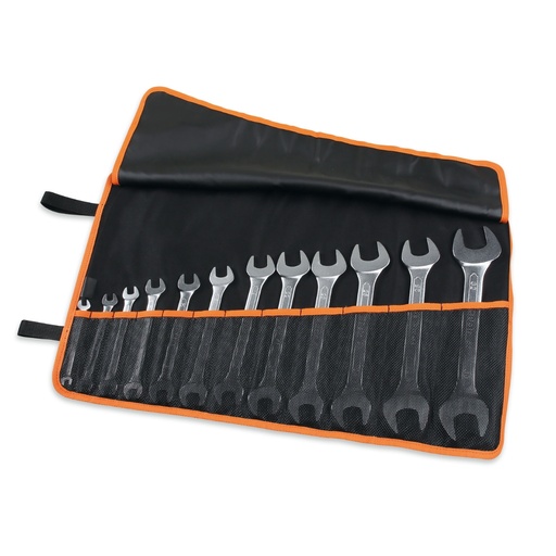 Beta | 55/B12N | 12-delige set dubbele steeksleutels in polyester foudraal | 000550164