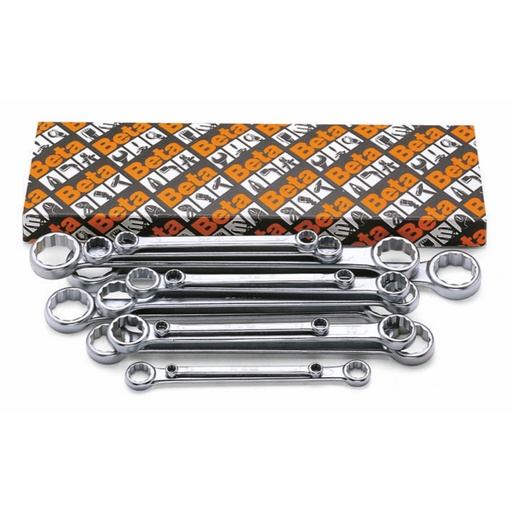 Beta | 95/S | 13-delige set platte rechte ringsleutels, metrisch | 000950179