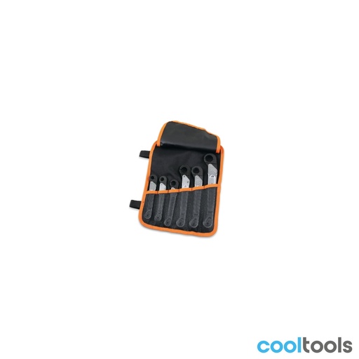 Beta | 120/B6N | 6-delige set open ringratelsleutels in polyester foudraal | 001200060