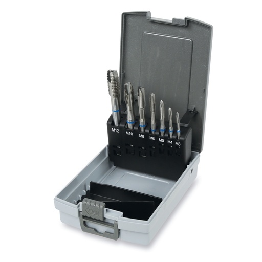 Beta | 428FP/C7 | Machinetappenset 7-delig HSS, doorlopende gaten | 004280203