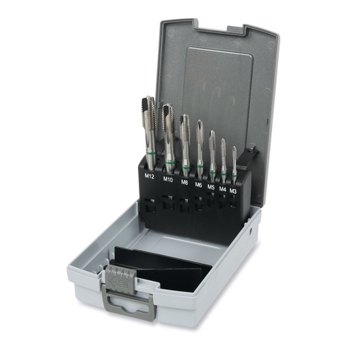 Beta | 429FP/C7 | Machinetappenset 7-delig HSS-CO 5%, doorlopende gaten | 004290203