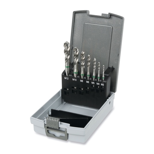 Beta | 429FC/C7 | Machinetappenset 7-delig HSS-CO 5%, blinde gaten | 004290204