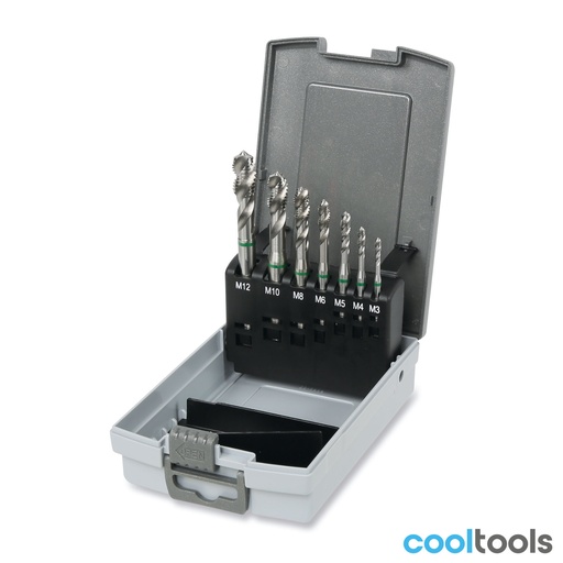 Beta | 429FC/C7 | Machinetappenset 7-delig HSS-CO 5%, blinde gaten | 004290204