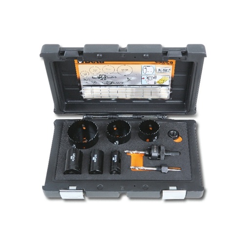 Beta | 450/C9 | Gatzagenset 9-delig voor elektriciens, met toebehoren | 004500305