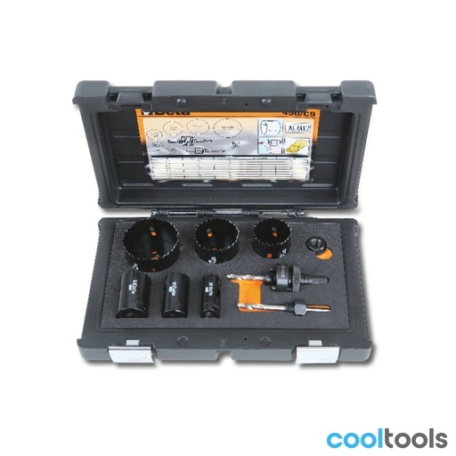 Beta | 450/C9 | Gatzagenset 9-delig voor elektriciens, met toebehoren | 004500305