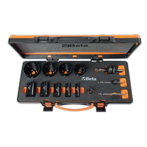 Beta | 450/C13 | Gatzagenset 13-delig voor installateurs, kunststof koffer | 004500310