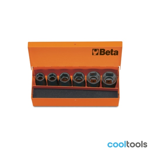 Beta | 720/C6 | Doppenset slagdoppen 1/2", 6-delig | 007200910
