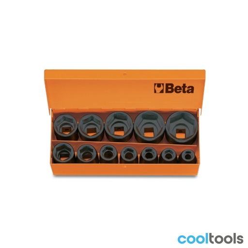 Beta | 720/C12 | Doppenset slagdoppen 1/2", 12-delig | 007200912