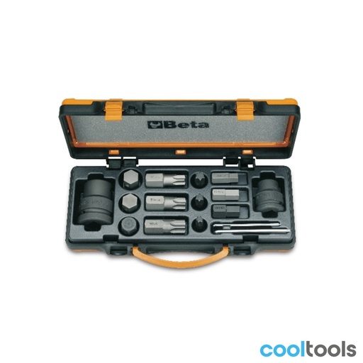 Beta | 727/C16 | 12 slag bits en 4 accessories