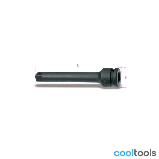 Beta | 728/22L | Verlengstuk 3/4", lange uitvoering | 007280826