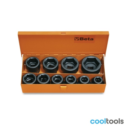 Beta | 728/C10 | Doppenset slagdoppen 3/4", 10-delig | 007280910