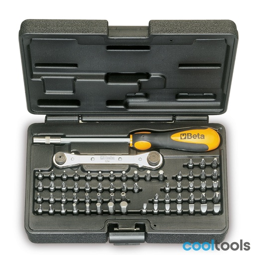 Beta | BW 861/C61 | Bitset 60-delig met magnetische gereedschapshouder, in etui