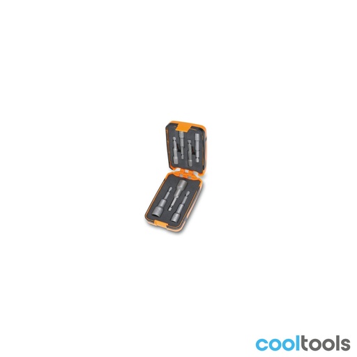 Beta | 862F/A7 | 7 magnetische dopsleutelbits, in kunststof koffer | 008620950